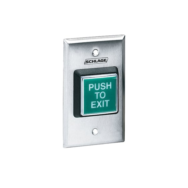 2-in Square - Illuminated, Green